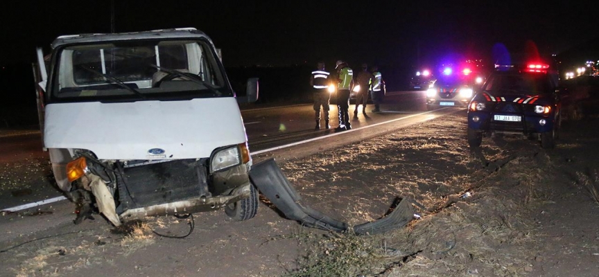 Hatay’da otomobille pikap çarpıştı: 6 yaralı