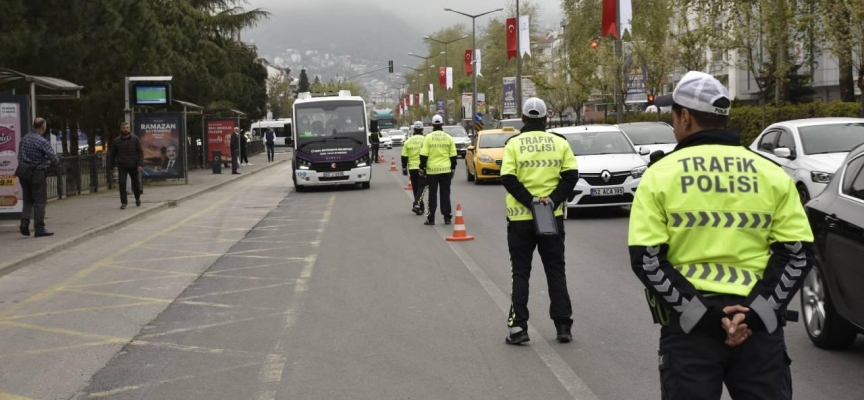 Ordu’da 10 binden fazla araç denetlendi