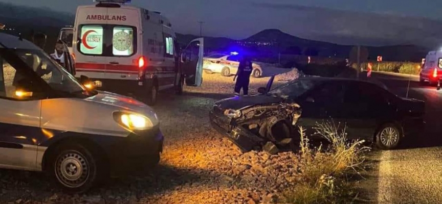 Manisa'daki trafik kazasında 7 kişi yaralandı