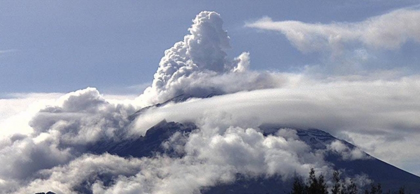 Meksika’daki Popocatepetl Yanardağı'nda son 8 günde üçüncü patlama