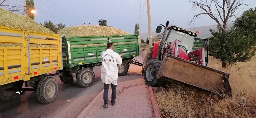 Konya'da traktör ile elektrikli bisiklet çarpıştı: 1 ölü