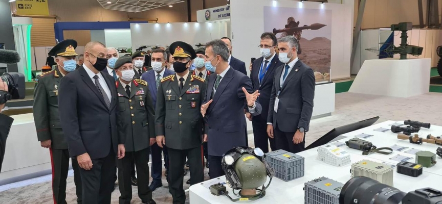 ASELSAN, ADEX 2022'de İlham Aliyev'i Ağırladı