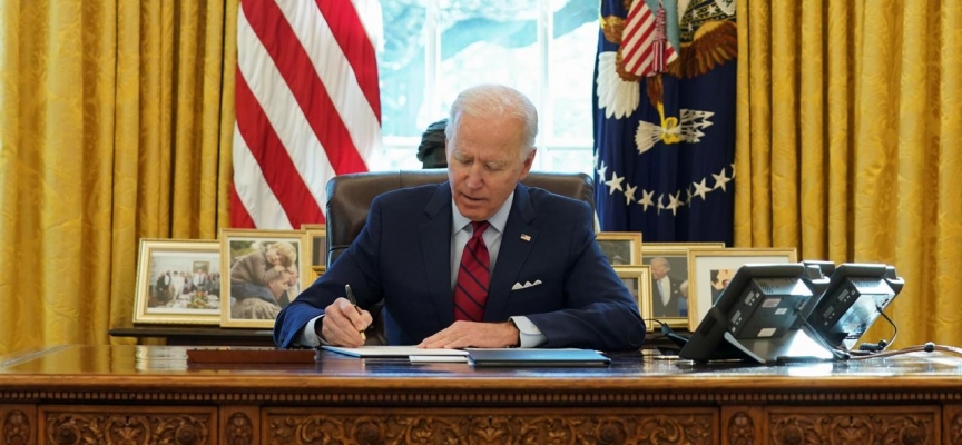 Biden Ukrayna'ya yapılacak askeri yardımı Kongreye tebligat gönderdi