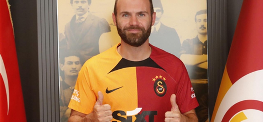 Galatasaray Juan Mata ile 1+1 yıllık sözleşme