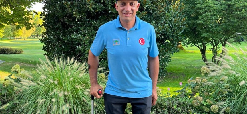 Engelliler Golf Milli Takımı'ndan Mehmet Kazan İtalya'da dördüncü oldu