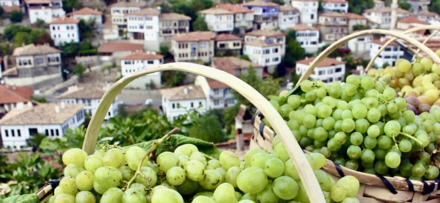 Safranbolu'nun tescilli ürünleri arasına "çavuş üzümü" de girdi