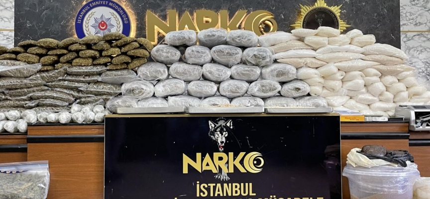 İstanbul'da 367 kilo 450 gram uyuşturucu ele geçirildi