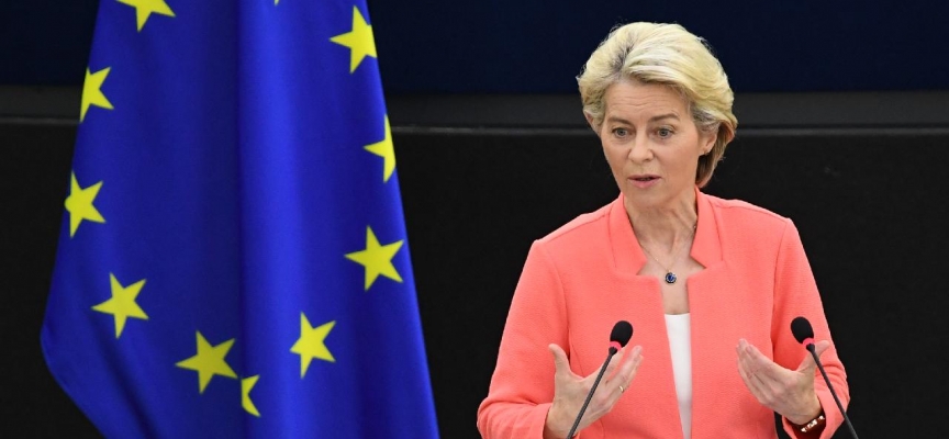 AB Komisyonu Başkanı von der Leyen savaşın başından beri üçüncü kez Ukrayna'da