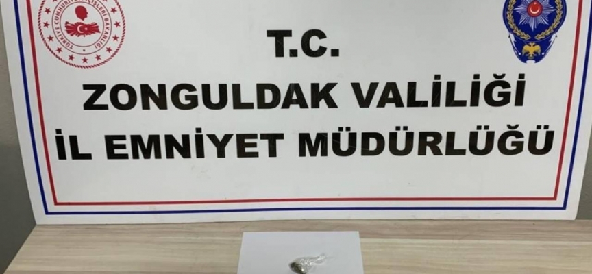 Zonguldak'ta uyuşturucu operasyonu