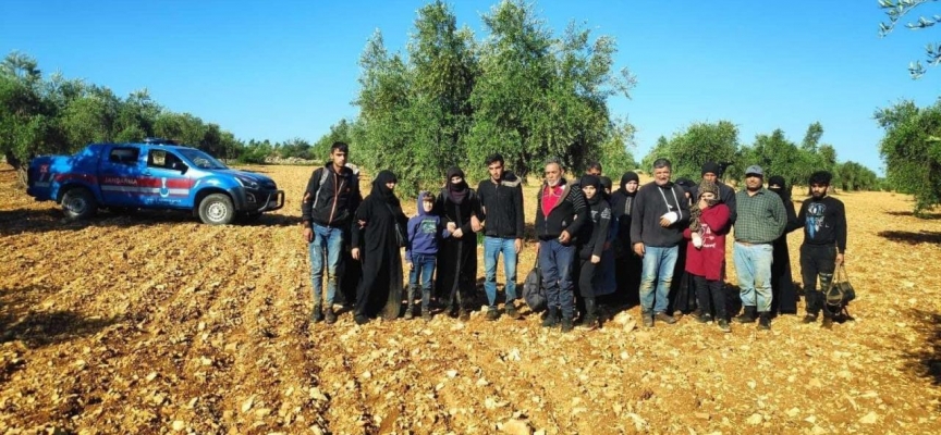 Kilis'te bir ayda 441 düzensiz göçmen yakalandı