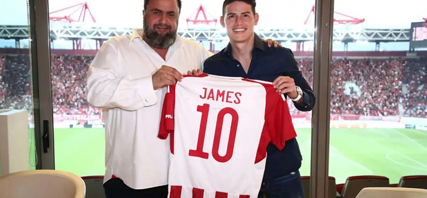 James Rodriguez Olympiakos'ta