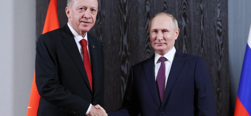 Erdoğan Putin görüşmesi başladı