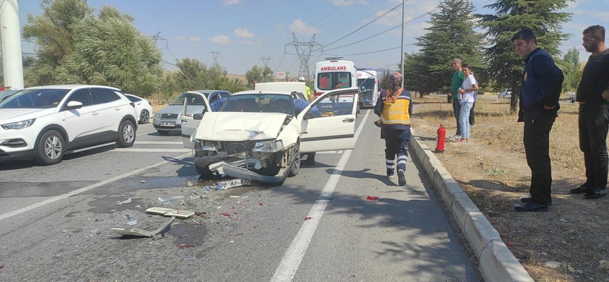 Konya'da zincirleme kaza: 4 yaralı