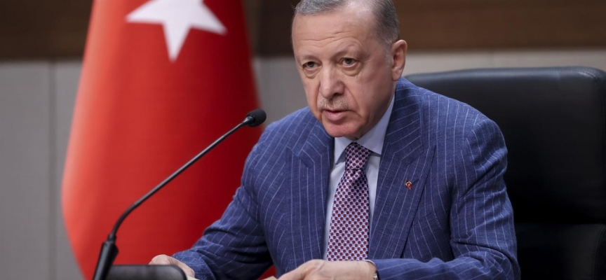 Cumhurbaşkanı Erdoğan'dan şehit ailesine başsağlığı mesajı