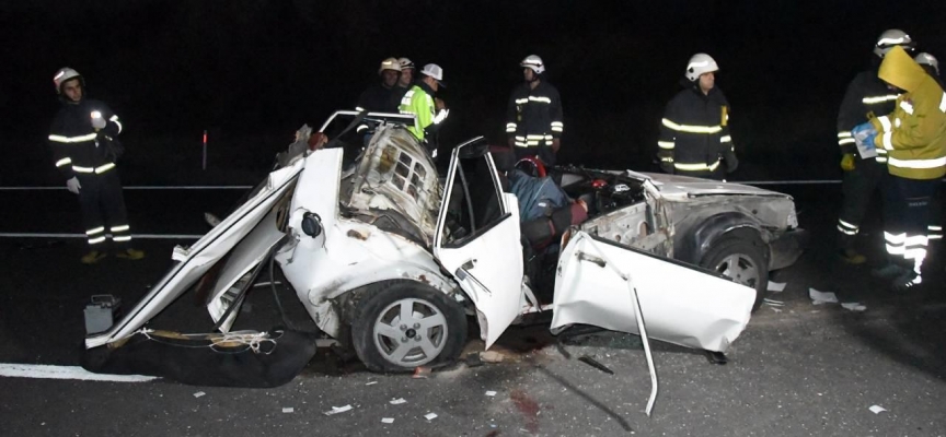 Tekirdağ'da trafik kazası: 1 ölü, 5 yaralı