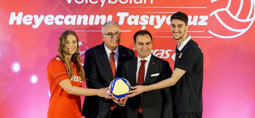 Türkiye Voleybol Federasyonu'na sponsor desteği