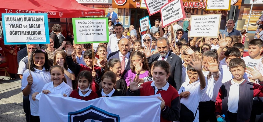 Şehit öğretmen Aybüke Yalçın adına ikinci kütüphane Ankara'da açıldı