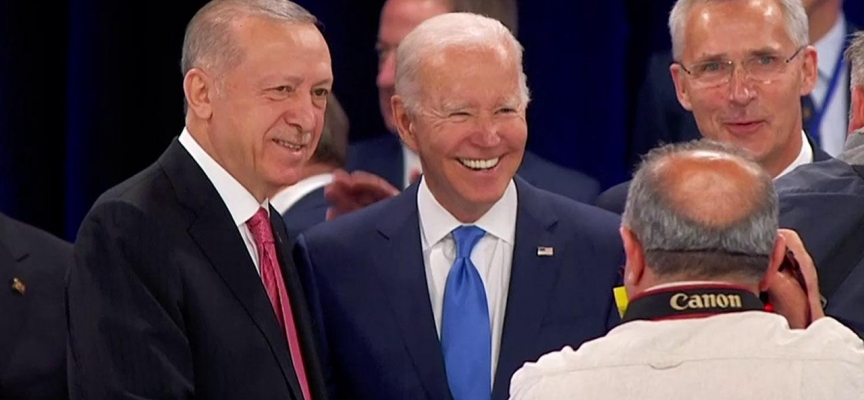 Cumhurbaşkanı Erdoğan ABD Başkanı Biden'ın liderler onuruna verdiği yemeğe katıldı