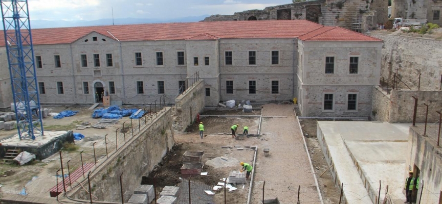 Sinop Tarihi Cezaevi ve Müzesi'ndeki restorasyonda sona doğru