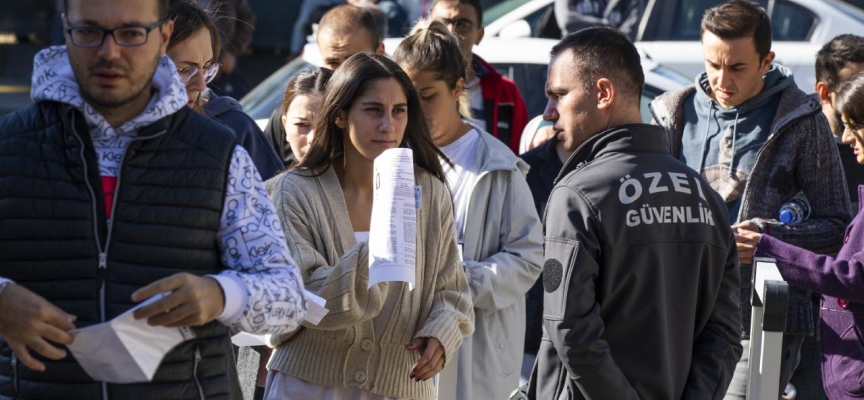 KPSS Alan Bilgisi üçüncü oturumu başladı