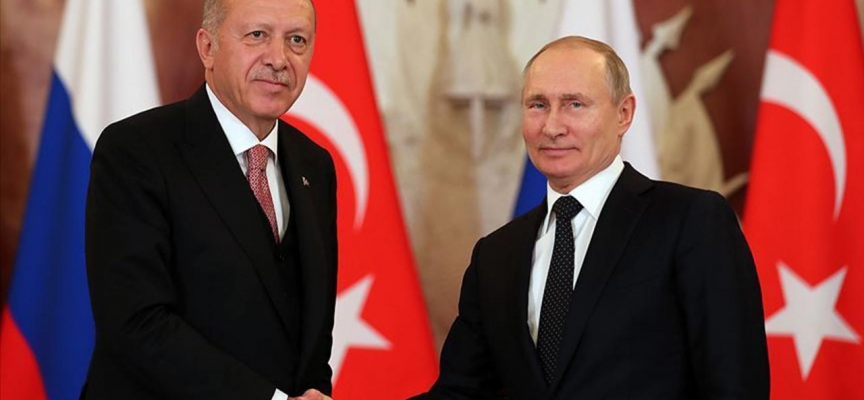 Cumhurbaşkanı Erdoğan, Putin ile görüştü