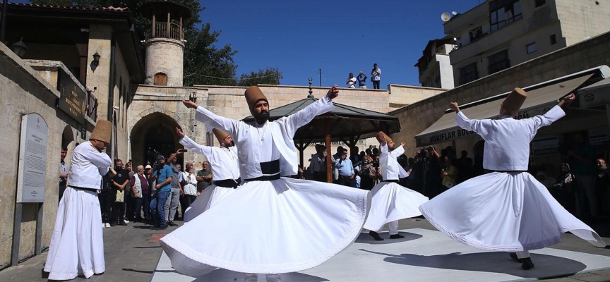 Gaziantep Mevlihanesi'nde 100 yıl sonra "Mevlevi Mukabelesi" düzenlendi