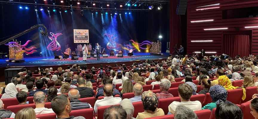 "19. Uluslararası Konya Mistik Müzik Festivali" sona erdi