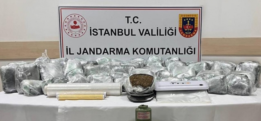 İstanbul'da zehir tacirlerine jandarma operasyonu