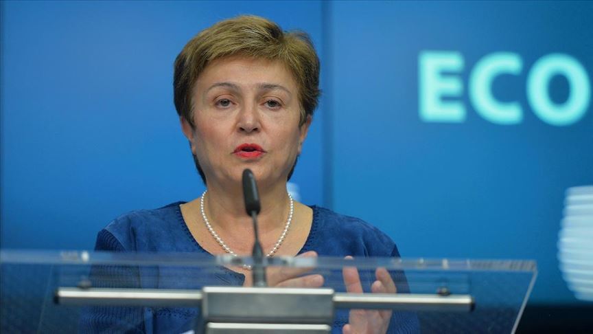 IMF Başkanı Georgieva:Resesyon riskleri artıyor