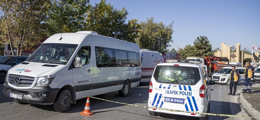 Erzurum'da motosikletinden düşüp aracın altında kaldı