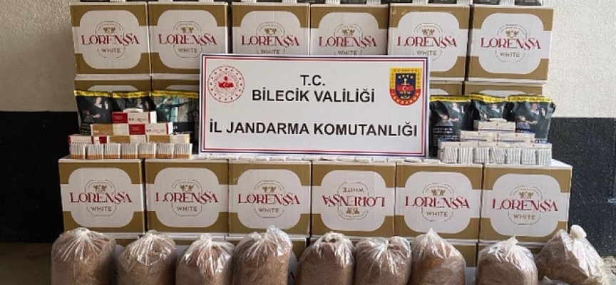 Bilecik'te kaçak tütün operasyonu