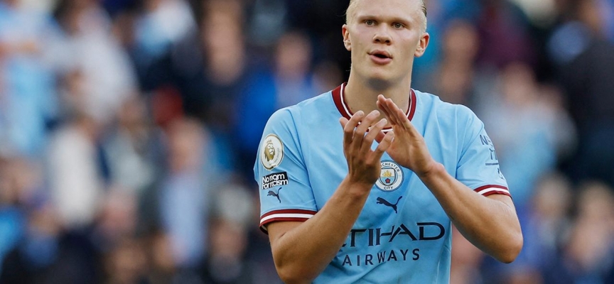 Erling Haaland yine attı Manchester City yine kazandı