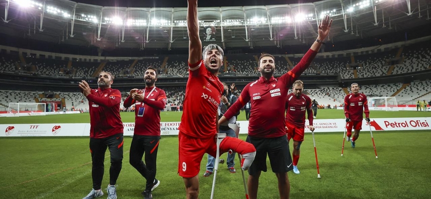 Ampute Futbol Milli Takımı Dünya Kupası için sahaya çıkacak