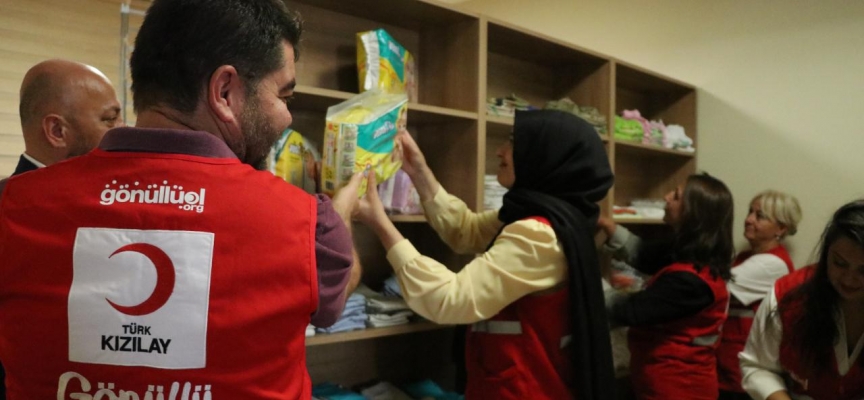 Yeni doğan bebekler ve annelerinin ihtiyaçları Türk Kızılaydan