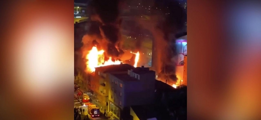 Kadıköy'de bir binada patlama