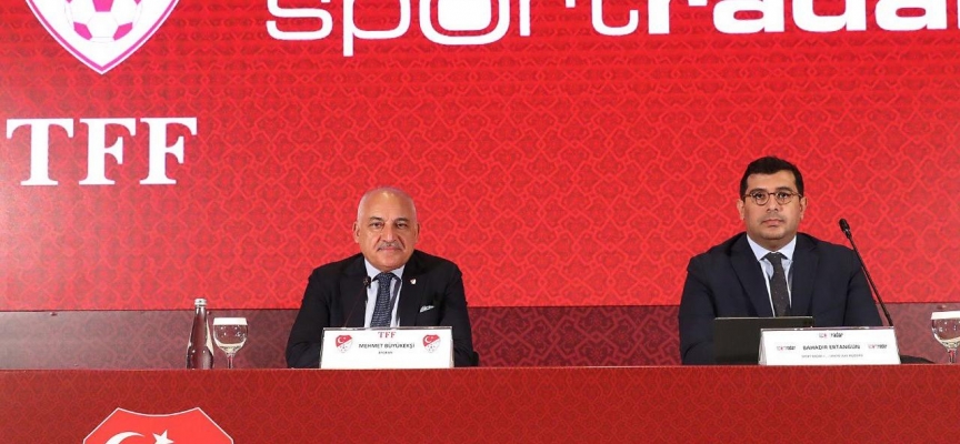 TFF ile Sportradar firması iş birliğine imza attı