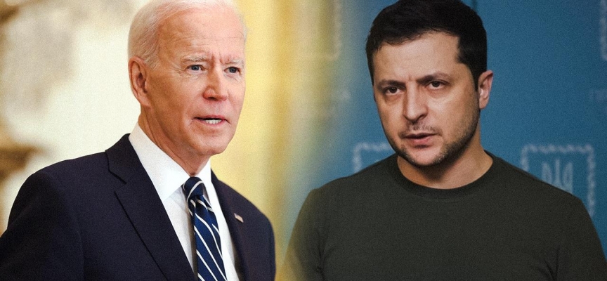 Zelenskiy, Biden ile hava savunma sistemini görüştü