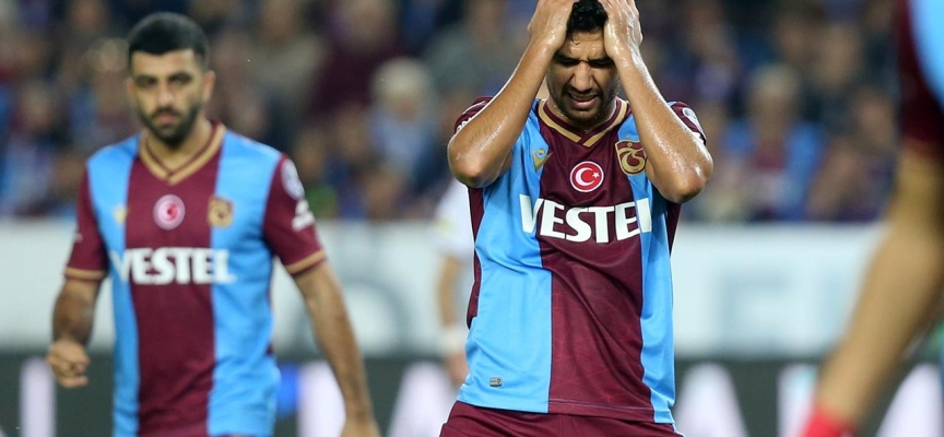 Trabzonspor Avrupa dönüşlerinde yara aldı