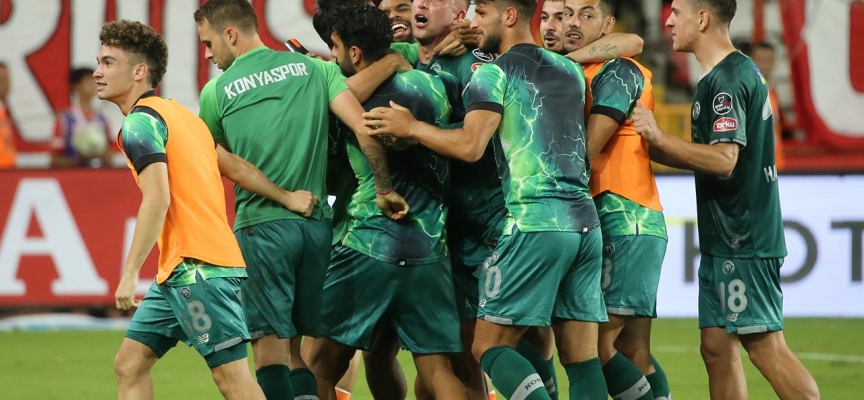 Konyaspor zirve yarışını sürdürüyor