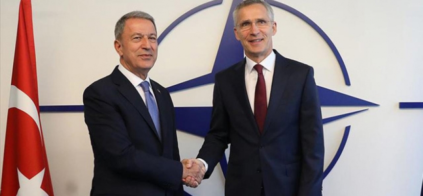 Bakan Akar, NATO Genel Sekreteri Stoltenberg ile görüştü