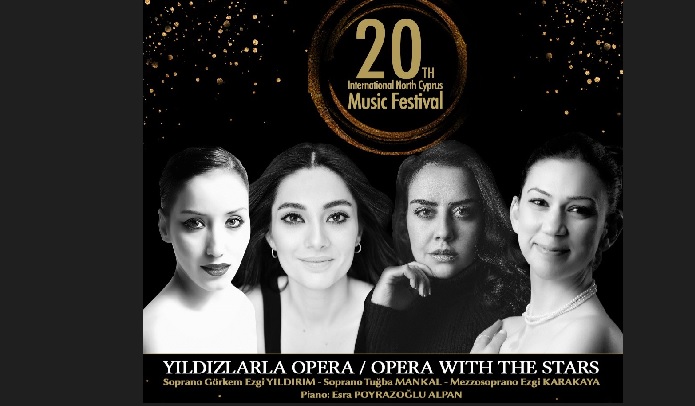 20’nci Uluslararası Kuzey Kıbrıs Müzik Festivali kapsamında, yarın “Yıldızlarla Opera” konseri gerçekleştirilecek