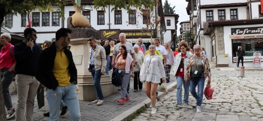 Safranbolu'da kruvaziyer turizm hareketliliği