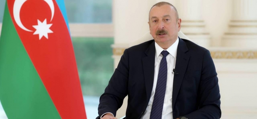 Aliyev'den Cumhurbaşkanı Erdoğan'a maden ocağında ölenler için taziye mesajı