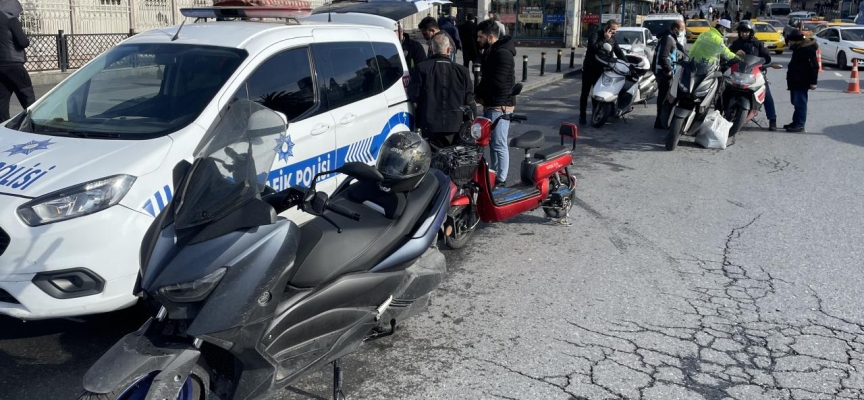 Manisa'da trafik denetimi: 48 motosiklet men edildi