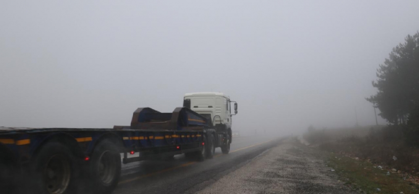 Kastamonu'da sis etkili