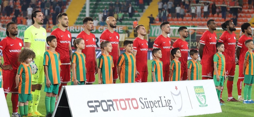 Antalyaspor galibiyete hasret kaldı