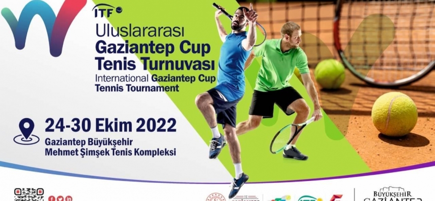 Gaziantep'te tenis turnuvası yapılacak