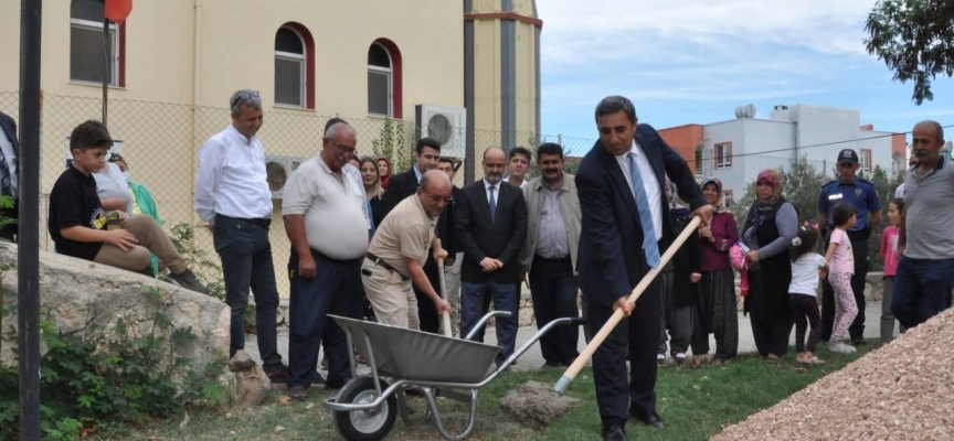 Silifke'de muhtarlık hizmet binası temeli atıldı