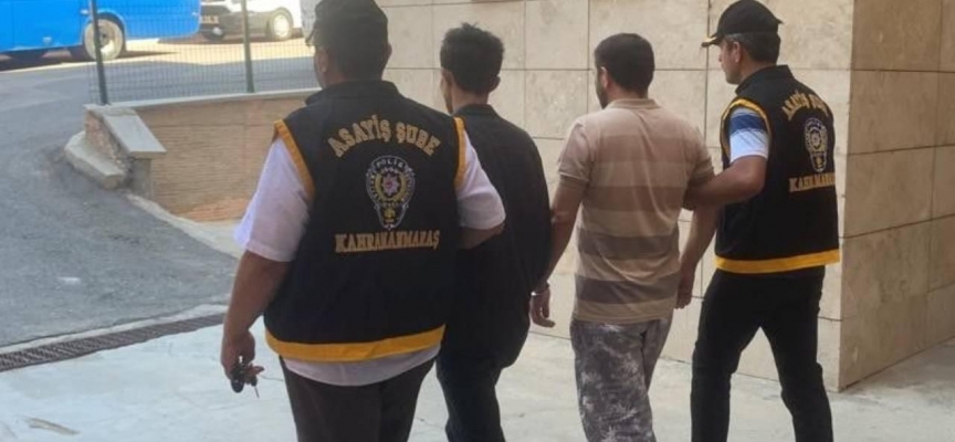 Kahramanmaraş'ta hırsızlık suçundan aranan 2 hükümlü yakalandı