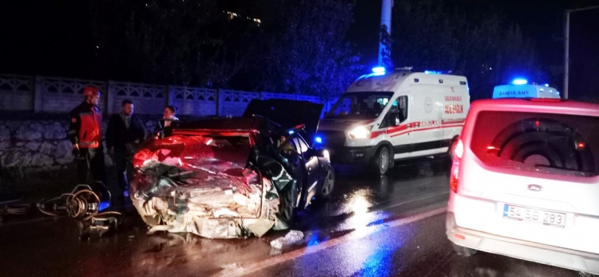 Sakarya'da zincirleme trafik kazası: 4 yaralı